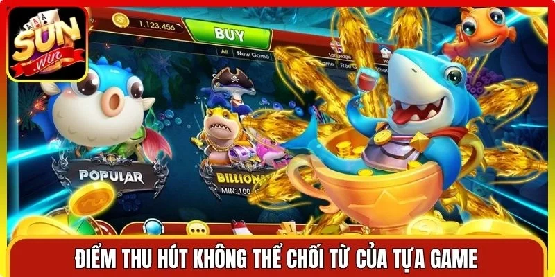 Điểm thu hút không thể chối từ của tựa game săn mồi biển sâu