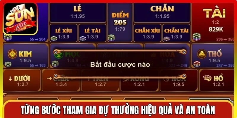 Từng bước tham gia dự thưởng hiệu quả và an toàn